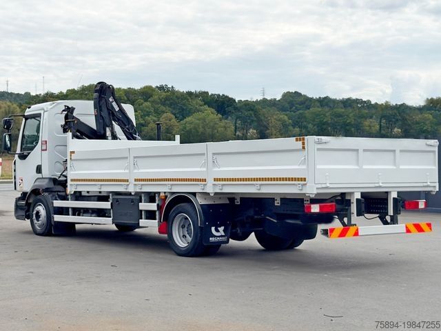 Truck mounted crane RENAULT D12.210 * HIAB 066 CL * TOPZUSTAND