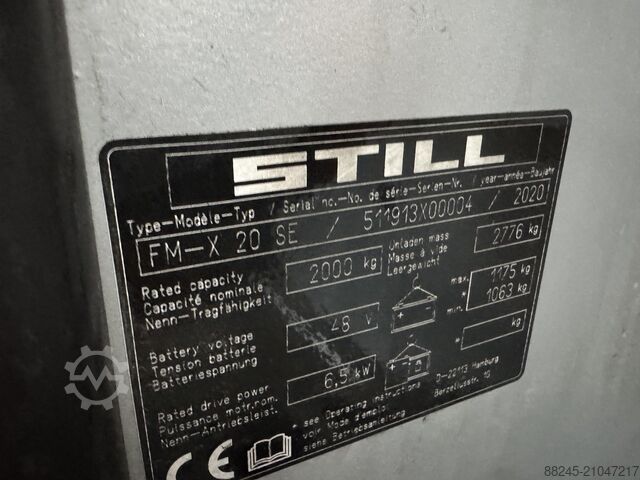Außen-Reachtruck Still FM-X20SE, Baujahr 2020, Nr. VS-22616 STILL FM-X20SE