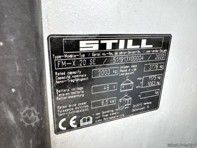 Außen-Reachtruck Still FM-X20SE, Baujahr 2020, Nr. VS-22616 STILL FM-X20SE