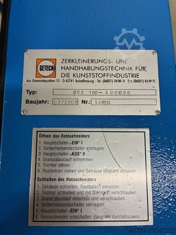 Mühle GETECHA GRS 180-A00098