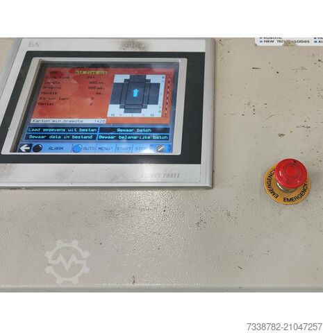 Kartonverpackungsmaschine Panotec Flex mode 04