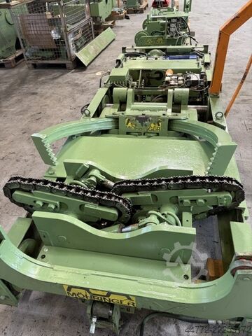 Remote-controlled tensioning trailer MÖHRINGER ROBOCONTROL