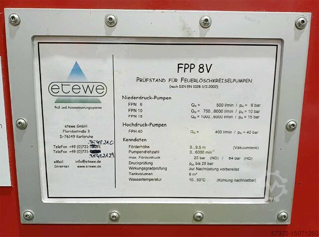 Pumpenprüfstand Etewe GmbH