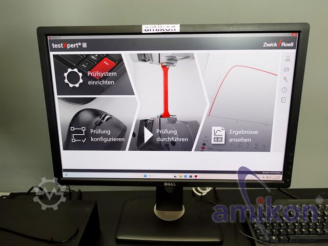 Material-Prüfmaschine Zwick/Roell (100 kN) BTC-FR100SW.A4K u. Hochtemperaturofen