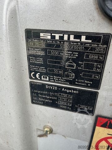 Gabelstapler STILL RX 70-50