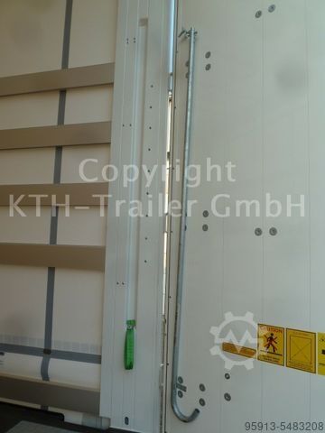 Auflieger mit Pritsche & Plane KÄSSBOHRER Mega Aircargo Luftfracht Rollenbett AUCH MIETE