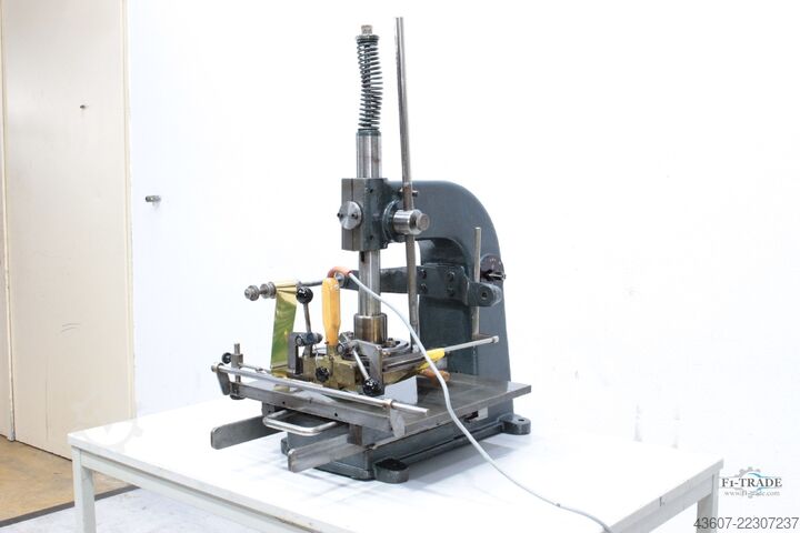 Heißfolienprägemaschine / Hot Foil Stamping Baier GEBA 1/F