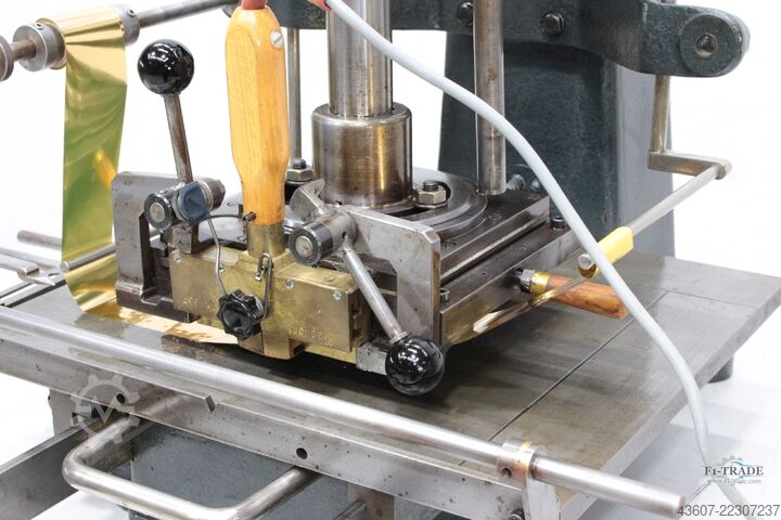 Heißfolienprägemaschine / Hot Foil Stamping Baier GEBA 1/F