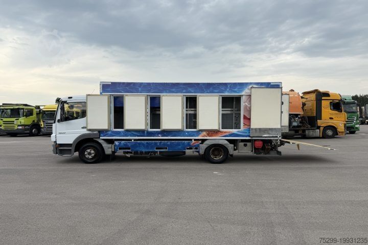 Kühlkoffer-LKW Mercedes-Benz Atego 1022 Kühlkasten+HB / Swiss-Vehicle
