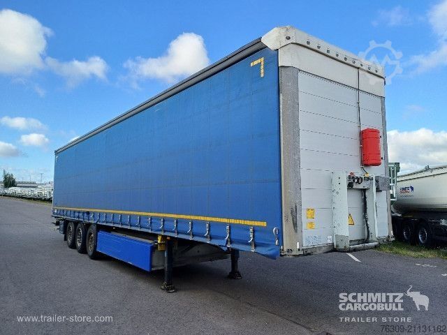 Open semitrailer with tarp Schmitz Cargobull Curtainsider Standard Getränke
