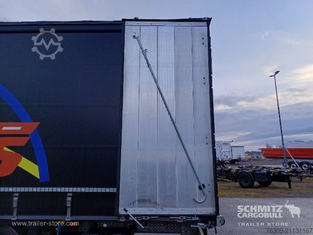 Open semitrailer with tarp Schmitz Cargobull Curtainsider Standard Getränke