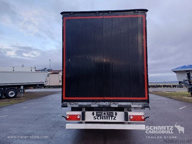 Open semitrailer with tarp Schmitz Cargobull Curtainsider Standard Getränke