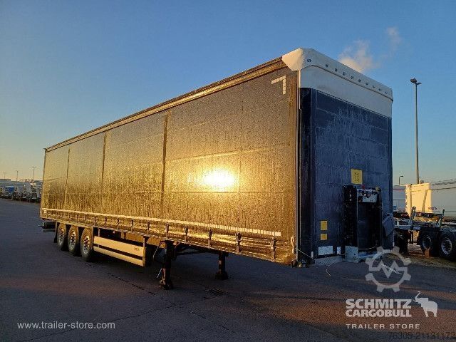 Open semitrailer with tarp Schmitz Cargobull Curtainsider Standard Getränke