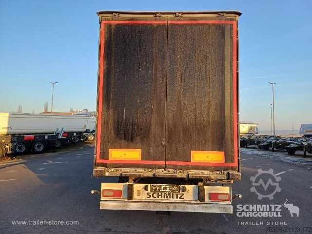 Open semitrailer with tarp Schmitz Cargobull Curtainsider Standard Getränke