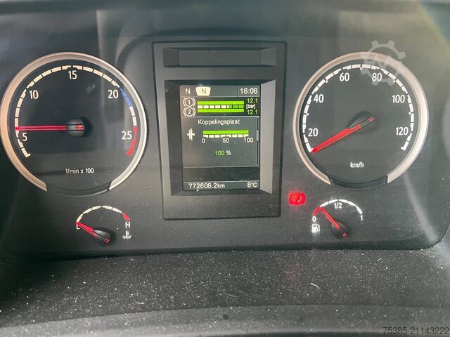 Viehtransport Scania R560 V8 6x2/4 Finkl Type2 Wage/weigh lift belas...