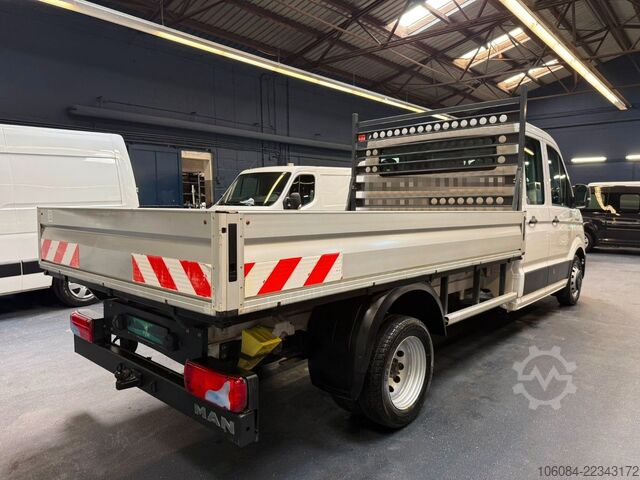 Pick-up van MAN TGE 6.180 DoKa MAXI Pritsche Klima STHZ AHK 3,5T