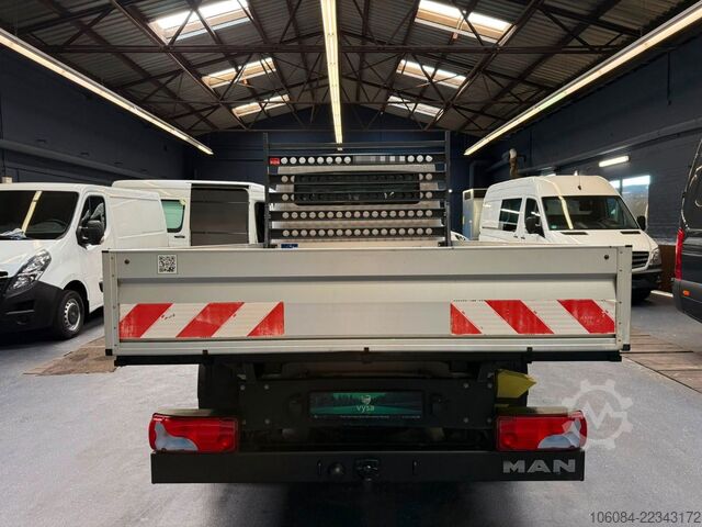 Pick-up van MAN TGE 6.180 DoKa MAXI Pritsche Klima STHZ AHK 3,5T