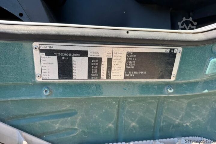 Special purpose truck SCANIA G490 10x4 Thermokipper