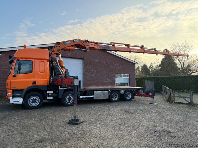 Kranwagen DAF CF 85.430 / 8x2 / HIAB XS 800 E-7 / Handgeschak...