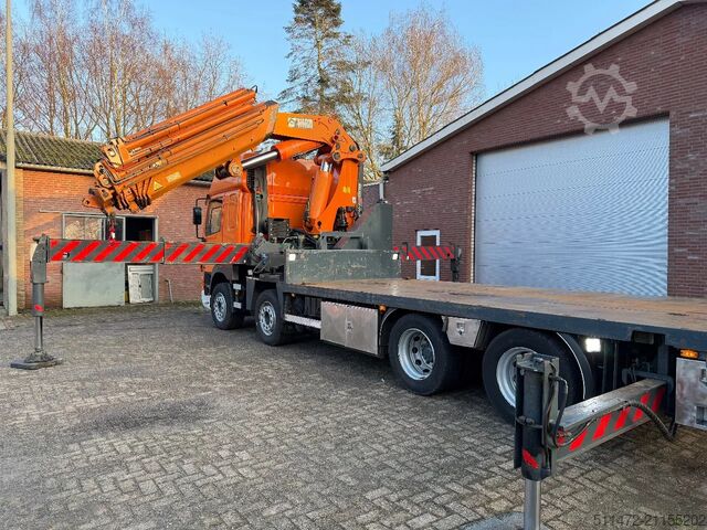 Kranwagen DAF CF 85.430 / 8x2 / HIAB XS 800 E-7 / Handgeschak...