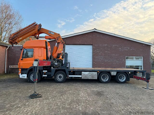 Kranwagen DAF CF 85.430 / 8x2 / HIAB XS 800 E-7 / Handgeschak...