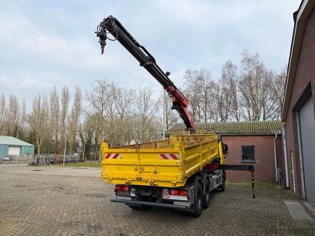 Kranwagen Mercedes-Benz Actros 2636 / 6x4 / HMF2020 - K2 / WAF Kipper /...