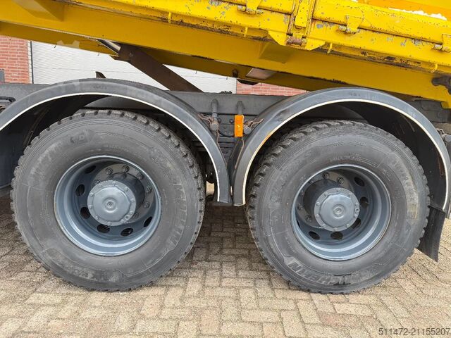 Kranwagen Mercedes-Benz Actros 2636 / 6x4 / HMF2020 - K2 / WAF Kipper /...
