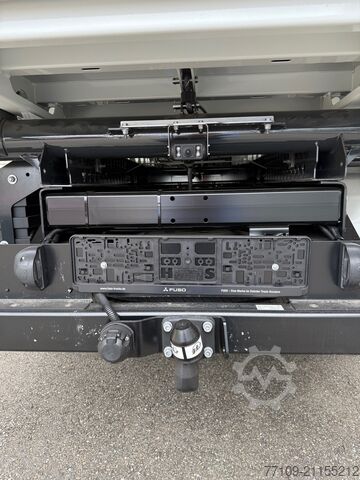 Transporter mit Kipper FUSO Canter 7C18 MEILLER Kipper