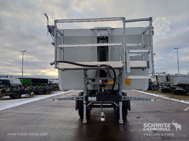 Tipper semitrailer Schmitz Cargobull Kipper Alukastenmulde Thermomulde 25m³
