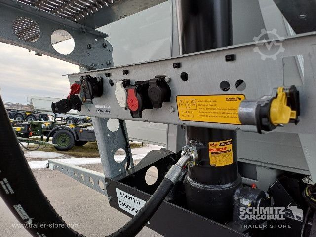 Tipper semitrailer Schmitz Cargobull Kipper Alukastenmulde Thermomulde 25m³