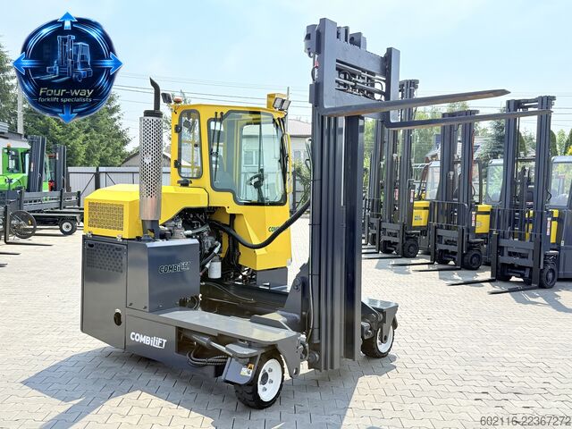 4-way forklift Combilift C3000 GAS TRIPLEX 6400 ONLY 953H CABIN