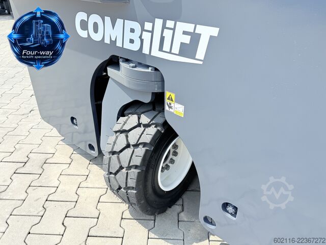 4-way forklift Combilift C3000 GAS TRIPLEX 6400 ONLY 953H CABIN