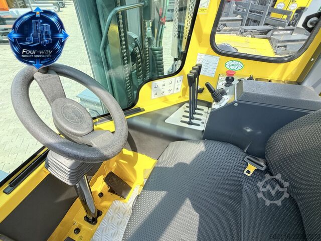 4-way forklift Combilift C3000 GAS TRIPLEX 6400 ONLY 953H CABIN
