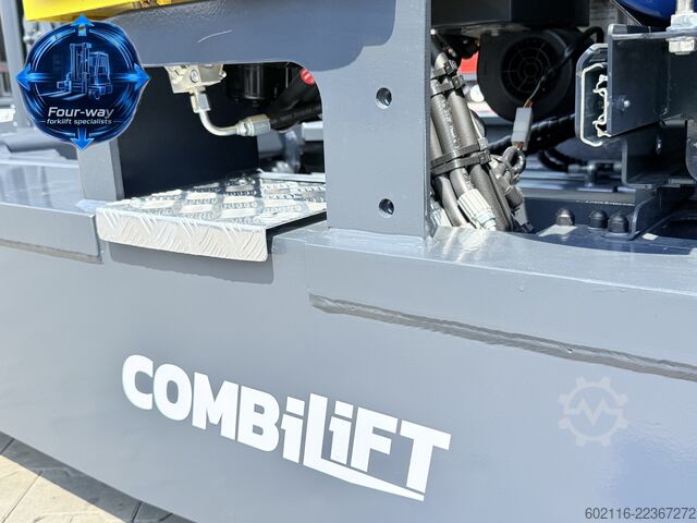 4-way forklift Combilift C3000 GAS TRIPLEX 6400 ONLY 953H CABIN