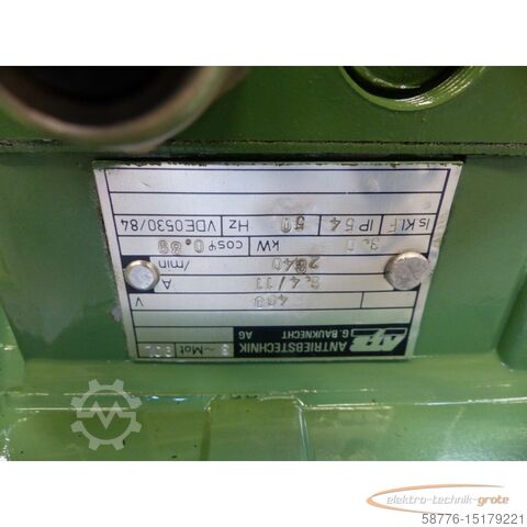 Control unit ATB Motor - 400V / 2840 RPM / 6,4 / 11 A - IP54 / 50Hz mit Pumpe - Länge 120cm