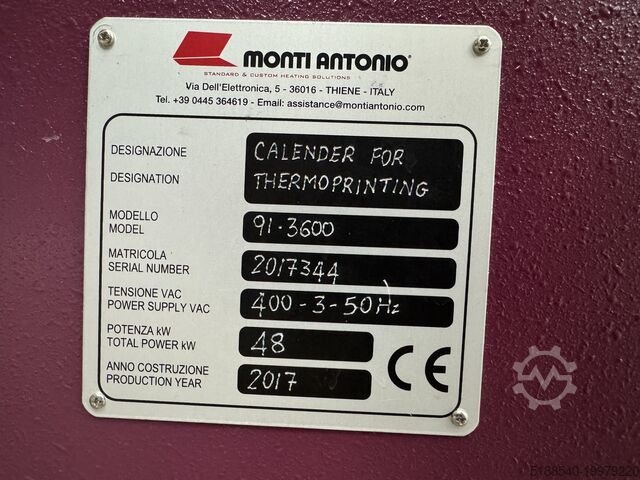 Calender Monti Antonio 913600