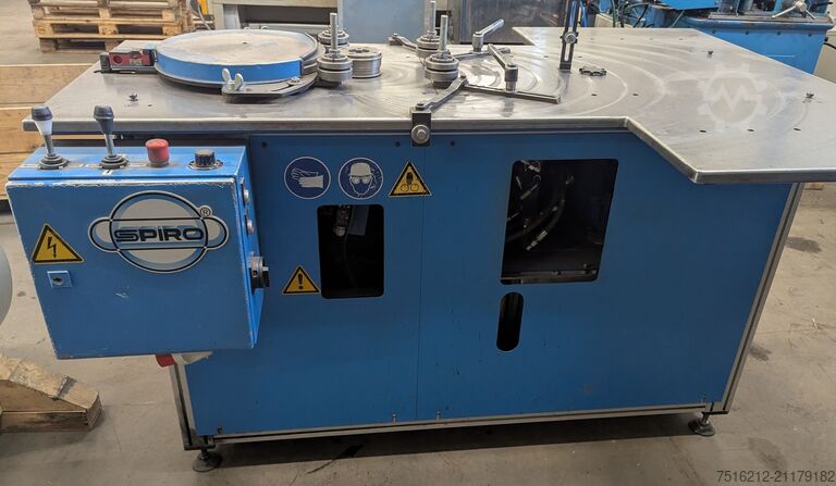 Bordier-, Bördel- und Falzmaschine Spiro FITTING-SHAPER