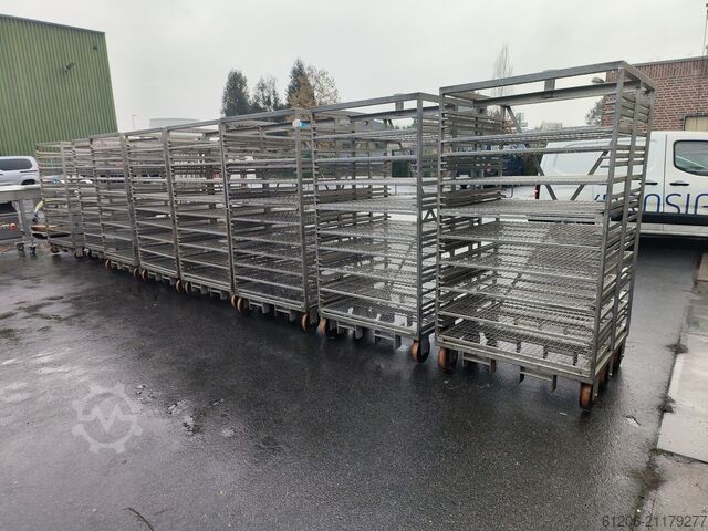 Kochwagen Edelstahl Rauchwagen Kochwagen Rauchwagen Wurstwagen 