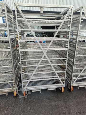 Kochwagen Edelstahl Rauchwagen Kochwagen Rauchwagen Wurstwagen 