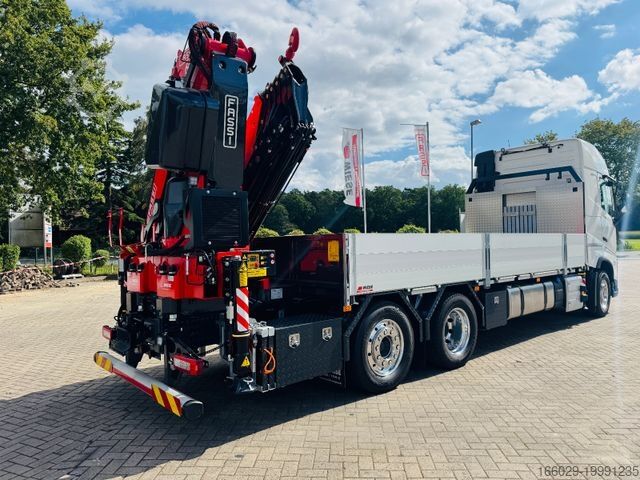 Truck mounted crane VOLVO FH 540 6x2 Container Fassi F545 Heck