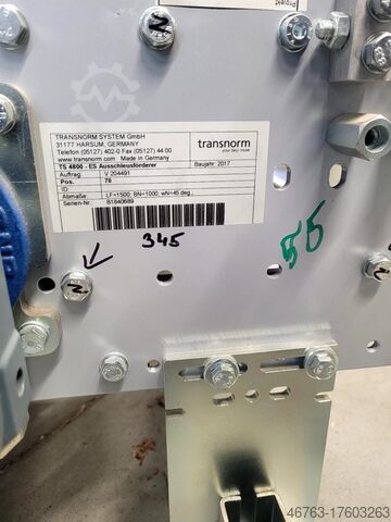 Conveyor belt Transnorm TS4800 ES Ausschleusförderer