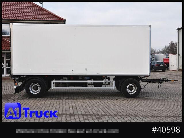 Kofferanhänger KRONE Koffer ISO, stark isoliert ehemaliger Kühlkoffer, Aluboden