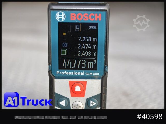 Kofferanhänger KRONE Koffer ISO, stark isoliert ehemaliger Kühlkoffer, Aluboden