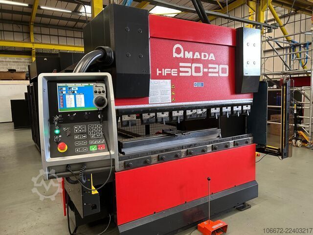 HYDRAULIC PRESS BRAKE AMADA PROMECAM HFE 50-20