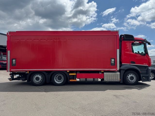 LKW mit Getränkeaufbau MERCEDES-BENZ ANTOS 2540 L / LBW / AHK / LENKACHSE / KAMERA