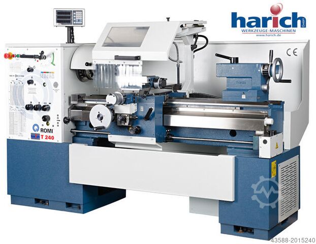 Leit- und Zugspindeldrehmaschine T240 ROMI T 240 x 1000