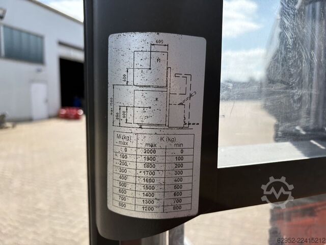 High Lift stacker Toyota SWE 200 D