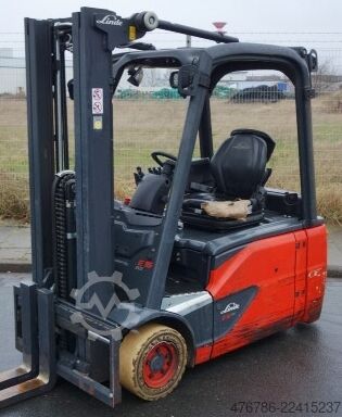 Electric 3-wheel forklift Linde E 16 L-02