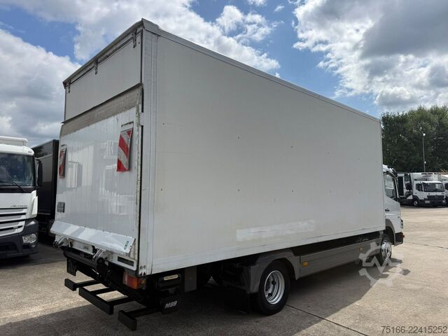 Box van MERCEDES-BENZ ATEGO 816 Koffer 6,10 m LBW 1 to. *3 Sitze