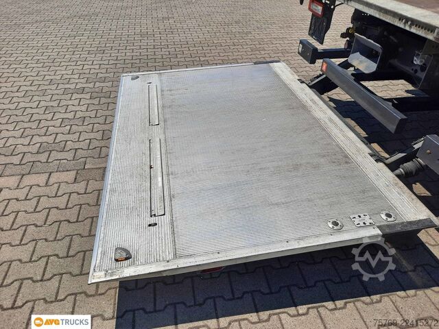 Flatbed truck with tarp VOLVO FL 280 Schiebeplane Edscha LBW AHK